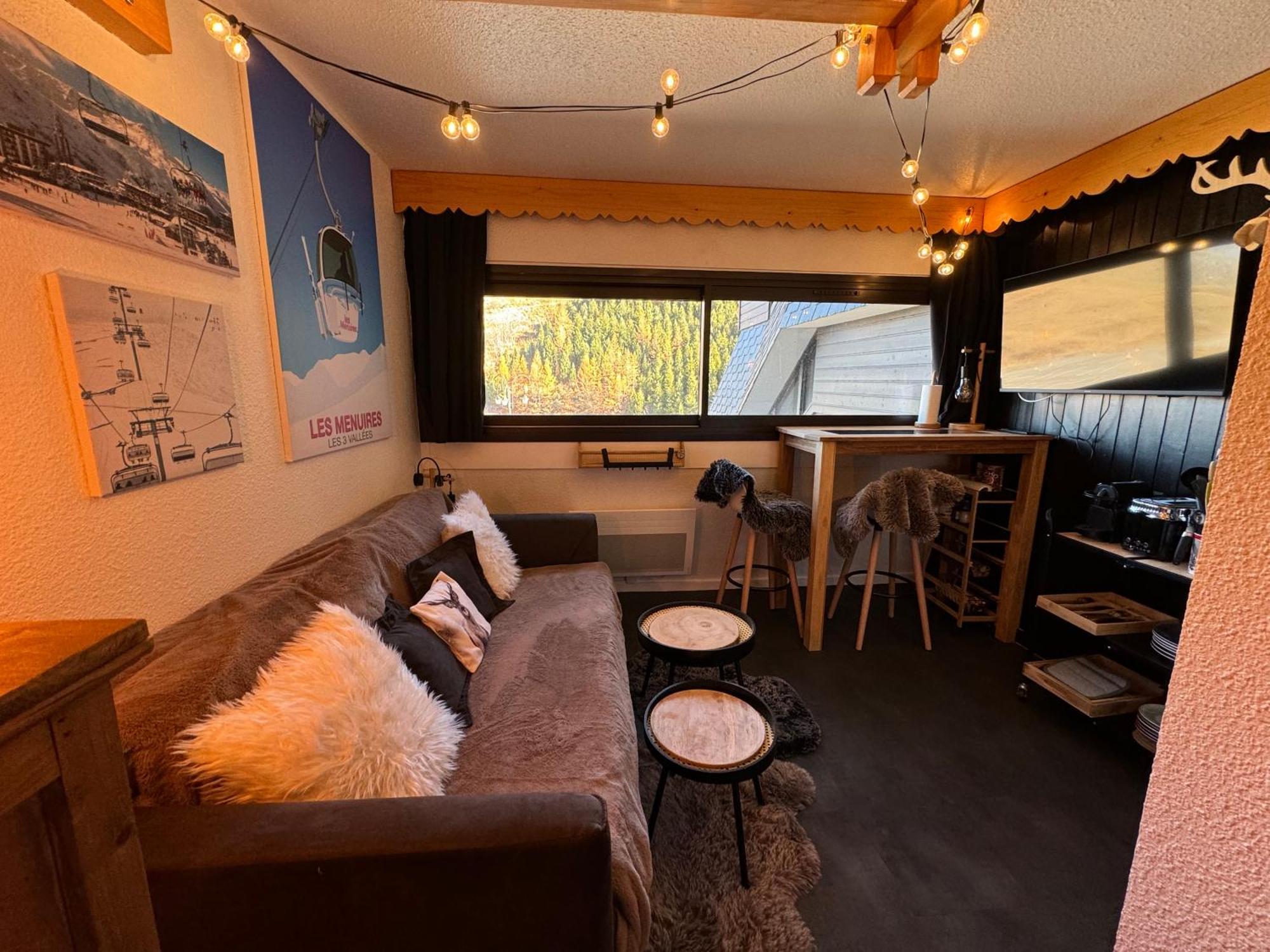 Les Menuires Centre! Chaleureux Studio Sur Les Pistes! Saint-Martin-de-Belleville Exterior photo